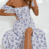 Vestido Floral estilo Campestre (Talle M)