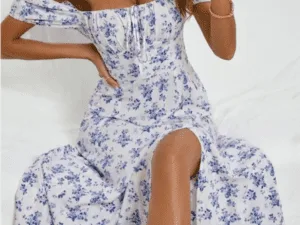 Vestido Floral estilo Campestre (Talle M)