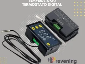 Controlador de temperatura / termostato para frio o incubadora