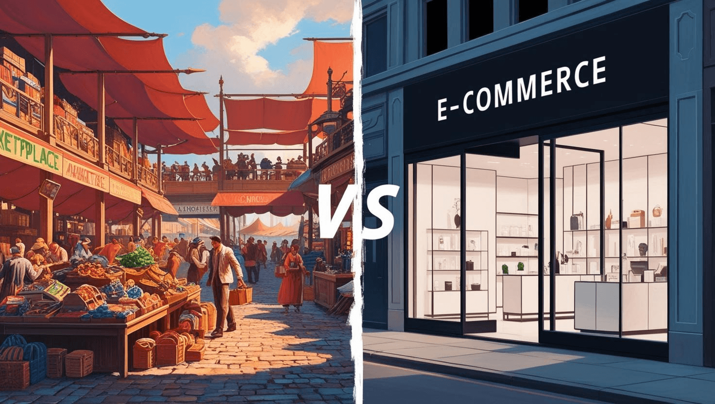 marketplace vs ecommerce