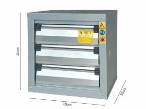 EXTRACTOR DE AIRE MOTOR MONOFÁSICO AB-400 AIRBOSS