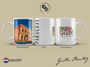 Taza 11 oz / 325 ml., Obra en taza: Cabildo @grillobenitez
