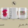 Taza diseño 2025, Flor de Lapacho Taza de cerámica de 11 Oz / 325 ml sublimada con diseños de Paraguay Obra: Flor de Lapacho Taza diseño 2025, Taza 11 oz / 325 ml. Obra en taza sublimada: Flor de Lapacho @grillobenitez