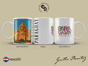 Taza diseño 2025, Panteon de los Heroes Taza de cerámica de 11 Oz / 325 ml sublimada con diseños de Paraguay Obra: Panteon de los Heroes Taza diseño 2025, Taza 11 oz / 325 ml. Obra en taza sublimada: Panteon de los Heroes @grillobenitez