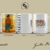 Taza diseño 2025, Yuyera Taza de cerámica de 11 Oz / 325 ml sublimada con diseños de Paraguay Obra: Yuyera Taza diseño 2025, Taza 11 oz / 325 ml. Obra en taza sublimada: Yuyera @grillobenitez