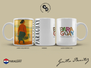 Taza diseño 2025, Yuyera Taza de cerámica de 11 Oz / 325 ml sublimada con diseños de Paraguay Obra: Yuyera Taza diseño 2025, Taza 11 oz / 325 ml. Obra en taza sublimada: Yuyera @grillobenitez