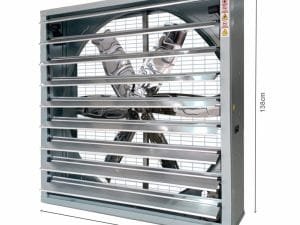 EXTRACTOR DE AIRE INDUSTRIAL TRIFÁSICO AB-1380 AIRBOSS