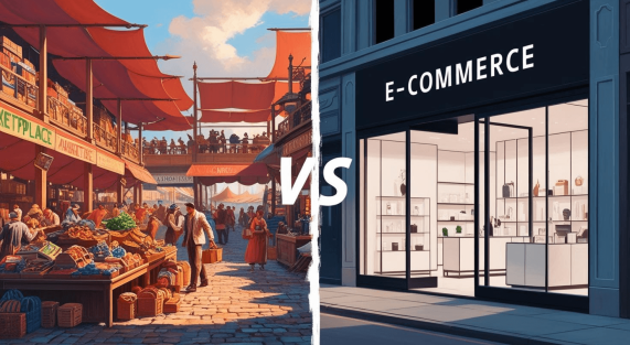 marketplace vs ecommerce marketplace vs ecommerce